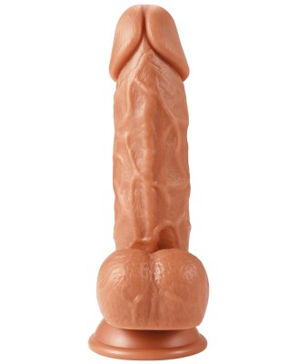 INFERNO – Realistyczny Cielisty Dildo z Przyssawką – 21 cm