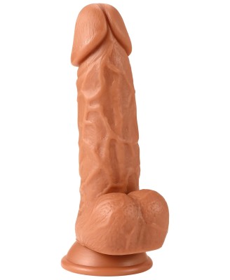 INFERNO – Realistyczny Cielisty Dildo z Przyssawką – 21 cm