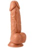 INFERNO – Realistyczny Cielisty Dildo z Przyssawką – 21 cm