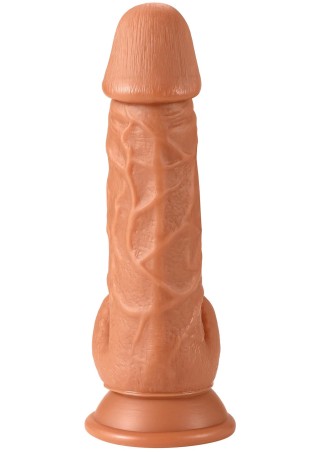 INFERNO – Realistyczny Cielisty Dildo z Przyssawką – 21 cm