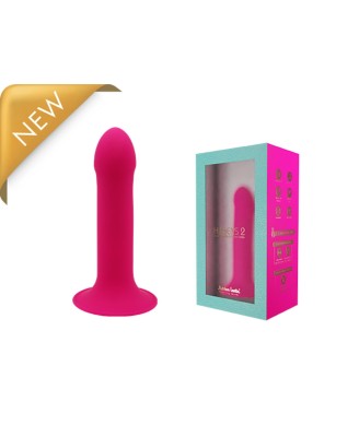 AD.Hitsens 2 (6,5") - Dildo z przyssawką - Różowe - 17 cm