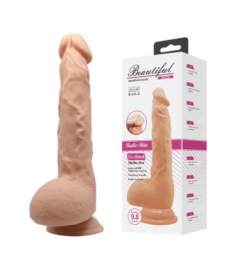 BAILE - Beautiful JASON 9,4'' - Cieliste Realistyczne Dildo