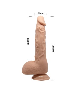 BAILE - Beautiful JASON 9,4'' - Cieliste Realistyczne Dildo