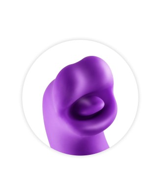 Kissy 3-in-1 - Wibrator Króliczek z Masażerem Łechtaczki - Fiolet