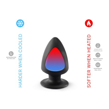 Model 1 S Black - Czarny Korek Analny