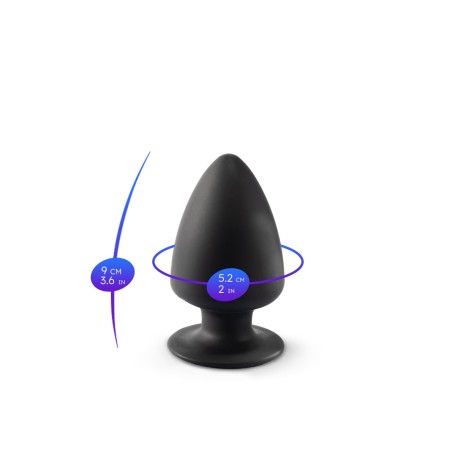 Model 1 S Black - Czarny Korek Analny