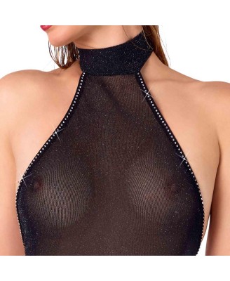 Noir Handmade – Kombinezon z odkrytymi ramionami - Czarny - L