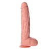 Dildo Extreme Augustus Flesh - Realistyczne Dildo XXL - Cieliste - 43 cm