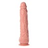 Dildo Extreme Augustus Flesh - Realistyczne Dildo XXL - Cieliste - 43 cm