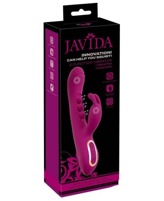 Javida 2F Vibrator Squirting - Silnie Stymulujący Wibrator Króliczek - Fiolet