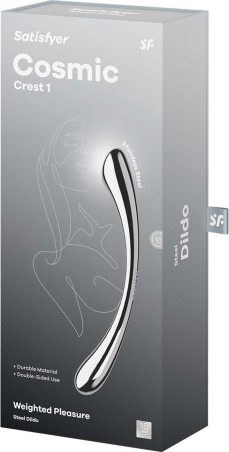 Satisfyer Cosmic Crest 1 – Metalowy Dildo ze Stali Nierdzewnej