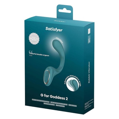 Satisfyer G for Goddess 2 - Wibrator Punktu G - Butelkowa Zieleń
