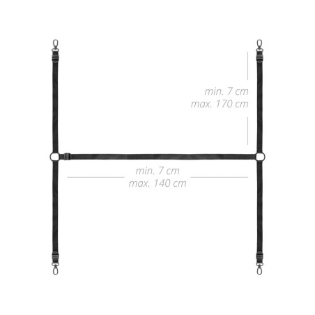 Bedroom Fantasies - Zestaw Pasów do Krępowania pod Materac Łóżka