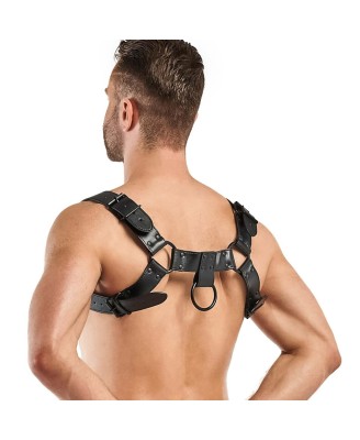 Bedroom Fantasies - Bruno - Męska Uprząż Bondage - Czarna
