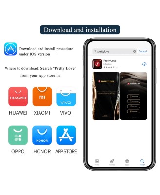 Pretty Love Anthony Smart App Vibrating Anal Plug
