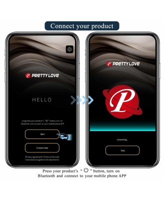 Pretty Love Anthony Smart App Vibrating Anal Plug