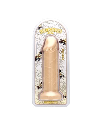 Delicious Dildo - Max Vanilla - Aromatyzowane Dildo o Zapachu Wanilii - 25cm