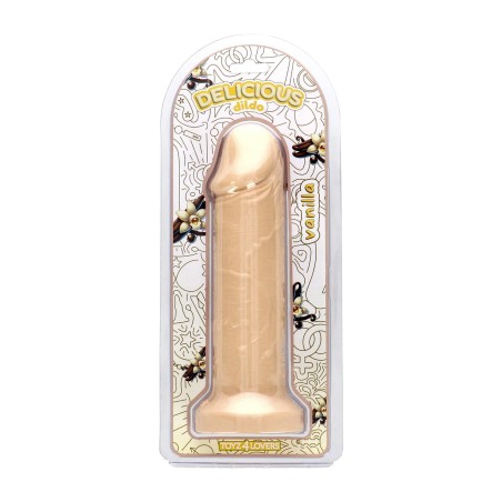 Delicious Dildo - Max Vanilla - Aromatyzowane Dildo o Zapachu Wanilii - 25cm
