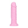 Delicious Dildo - Max Bubblegum - Aromatyzowane Dildo o Zapachu Gumy Balonowej - 25cm