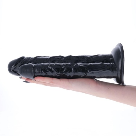 Dildo Doppio Extreme Nublo Nero - Podwójne Dildo Czarne - 27cm