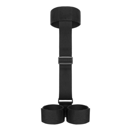 Bedroom Fantasies - Soft Straps Arm and Neck Restraints Black