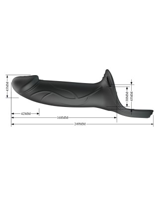 Pretty Love Landon Hollow Dildo - Dildo do StrapOn