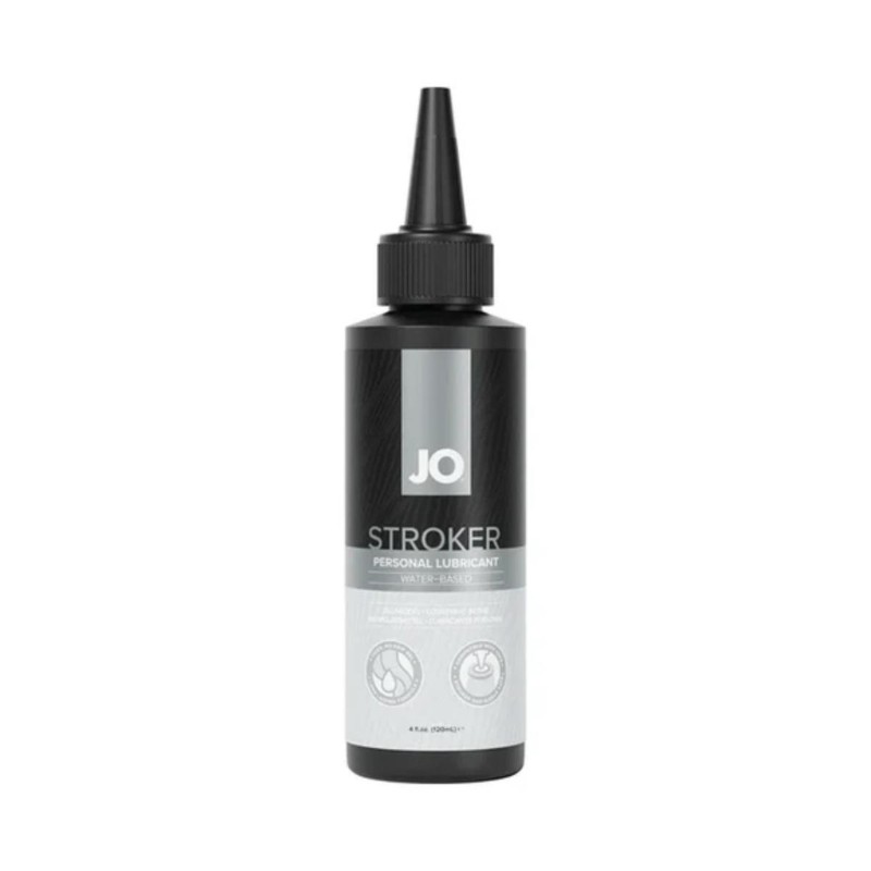 System JO - JO Stroker Lubricant Black - Lubrykant do Masturbacji - 120ml