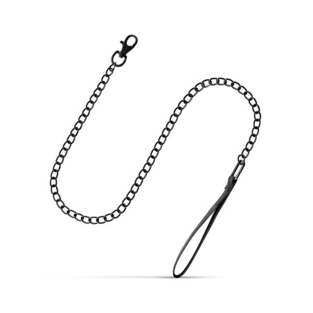 Bedroom Fantasies - Zmysłowa Obroża ze Smyczą - Czarna