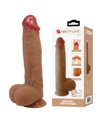 Pretty Love Orton 9.2" - Delikatne Silikonowe Realistyczne Dildo - 23cm