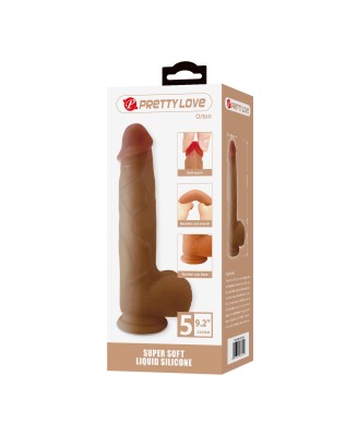 Pretty Love Orton 9.2" - Delikatne Silikonowe Realistyczne Dildo - 23cm