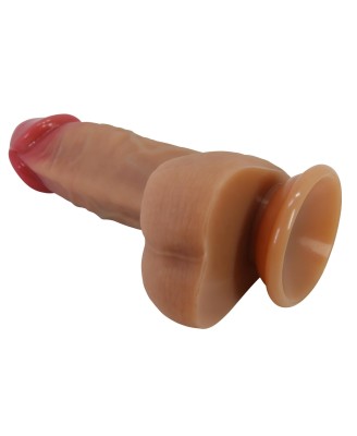Pretty Love Fogg 4.7" Uprząż StrapOn z Dildo Cielistym 12cm