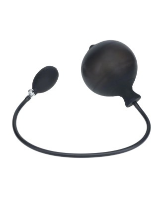 Nadmuchiwany Korek Analny - do 15cm - Czarny