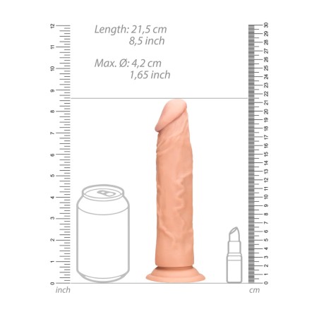 RealRock - Realistyczne Cieliste Dildo - 20 cm