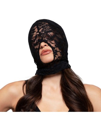Bedroom Fantasies - Lace Mask - Koronkowa Czarna Maska