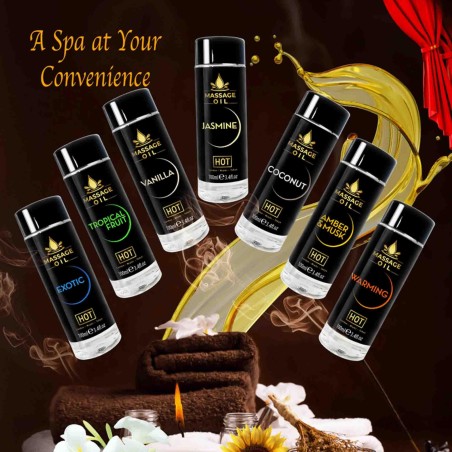 HOT Massage Oil - Olejek do masażu – Exotic – 100 ml