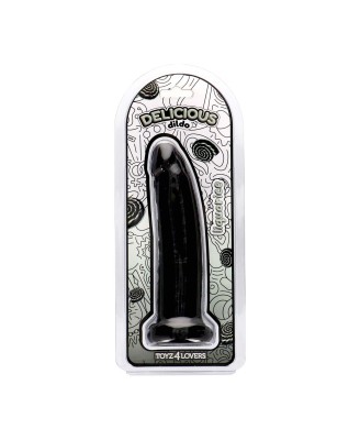 Delicious Dildo - Sam Liquorice - Aromatyzowane Dildo o Zapachu Lukrecji - 19,5cm