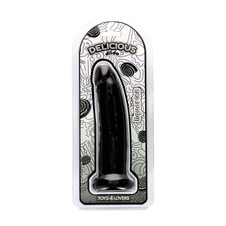 Delicious Dildo - Sam Liquorice - Aromatyzowane Dildo o Zapachu Lukrecji - 19,5cm