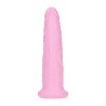 Delicious Dildo - Sam Bubblegum - Aromatyzowane Dildo o Zapachu Gumy Balonowej - 19,5cm