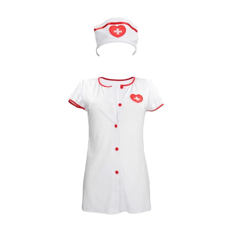 Nurse Costume - S/M - Kostium Pielęgniarki - Biały