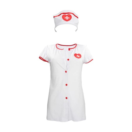 Nurse Costume - S/M - Kostium Pielęgniarki - Biały