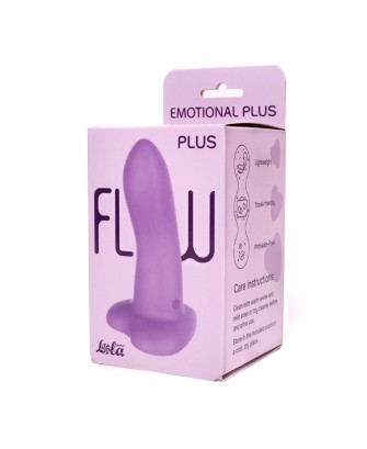 Flow Emotional Dildo – Dildo z Płynnego Silikonu - Fiolet