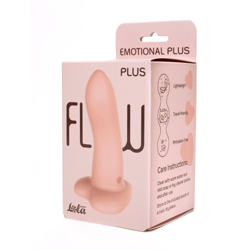 Flow Emotional Dildo – Dildo z Płynnego Silikonu - Cielisty