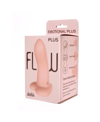 Flow Emotional Dildo – Dildo z Płynnego Silikonu - Cielisty