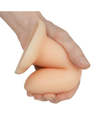 Flow Emotional Dildo – Dildo z Płynnego Silikonu - Cielisty