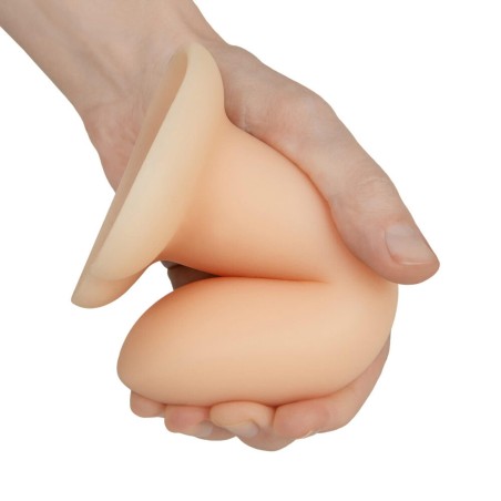 Flow Emotional Dildo – Dildo z Płynnego Silikonu - Cielisty