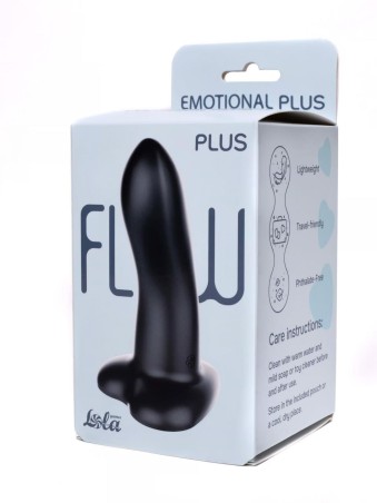 Flow Emotional Dildo – Dildo z Płynnego Silikonu – Czarny