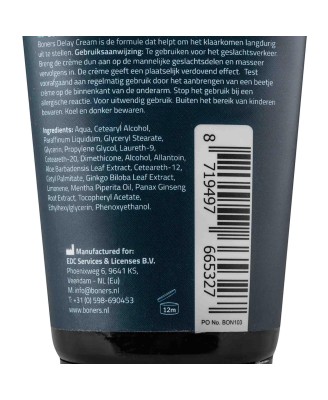 Boners - Delay Cream - Krem Opóźniający Orgazm - 100 ml