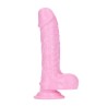 Delicious Dildo - Dan Bubblegum - Aromatyzowane Dildo o Zapachu Gumy Balonowej - 18cm