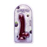 Delicious Dildo - Tom Berries - Aromatyzowane Dildo o Zapachu Jeżyny - 18,5cm