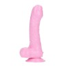 Delicious Dildo - Ben Bubblegum - Aromatyzowane Dildo o Zapachu Gumy Balonowej - 18,5cm